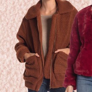 Elodie Faux Shearling Jacket